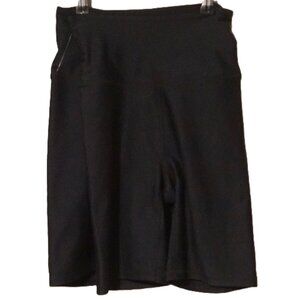 Balance Collection 2 Pack of Athletic Biker Shorts Solid Black 7.5 in Inseam XS